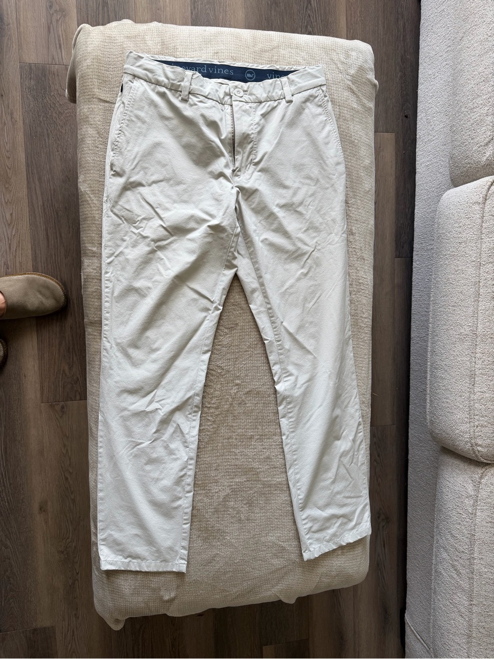 Vineyard Vines Men's Khaki and Grey Golf-Type Pants